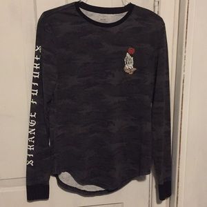 Skeleton hand long sleeve